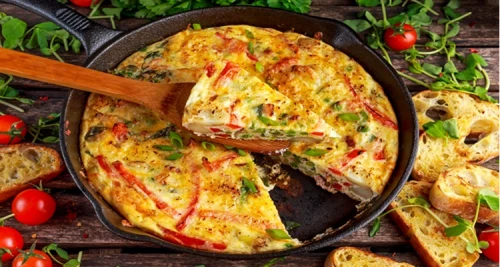 Frittata-Genuss: Bunte Vielfalt zum Fresh Veg...
